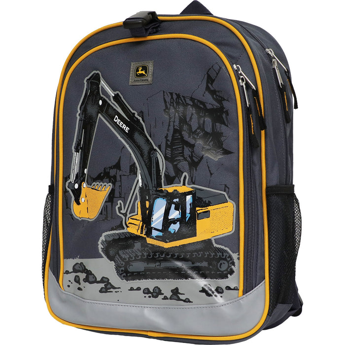 John Deere Boy Child Backpack Excavator