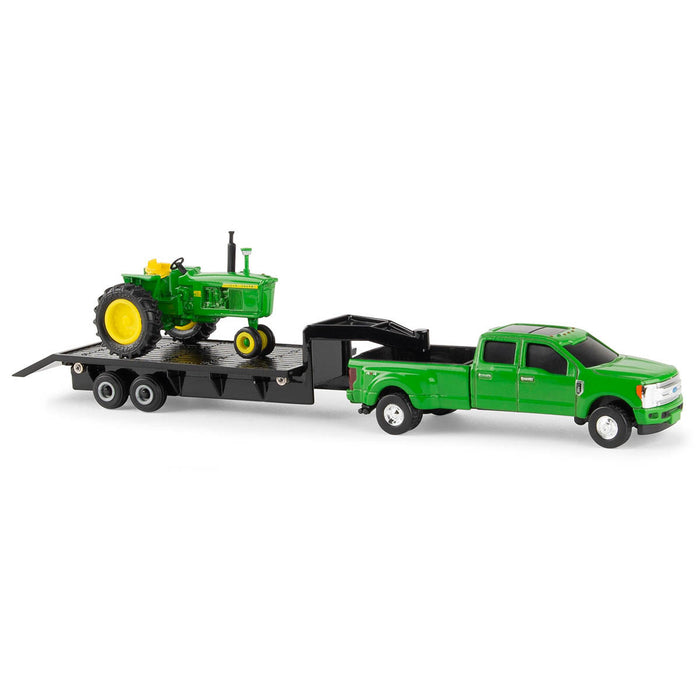 John Deere 1:64 Tractor w/Truck & Trailer