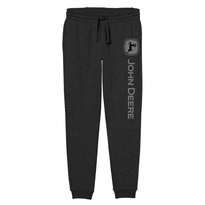 John Deere Mens Dark Grey Fleece Pants