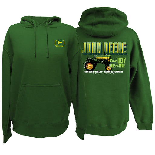 John Deere Men's Vintage Tractor Pullover Hoodie