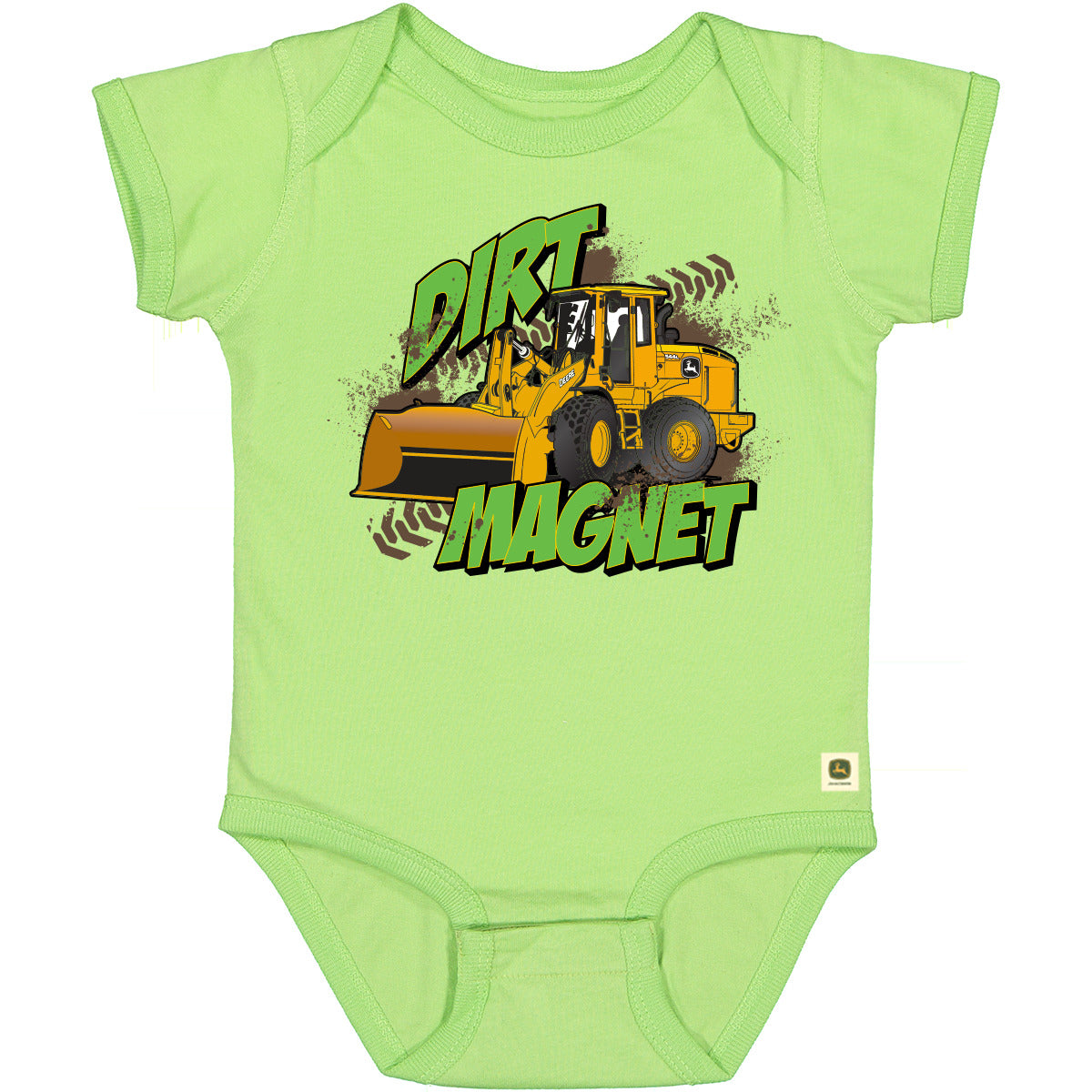 John Deere Infant Boys Dirt Magnet Bodysuit — Horizon Ag Turf