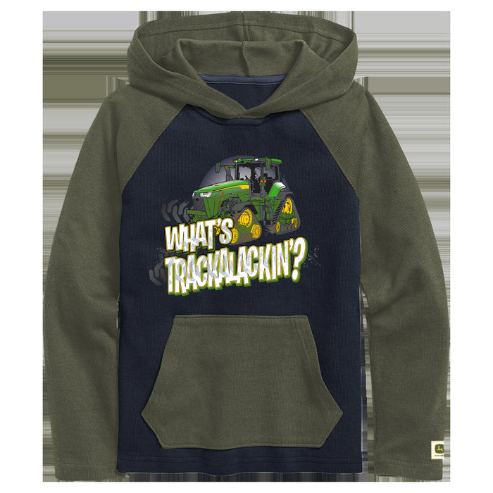 John Deere Boy Infant Trackalackin Raglan Hoodie