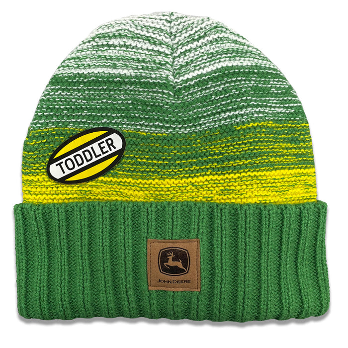 John Deere Kids Green Knit Beanie