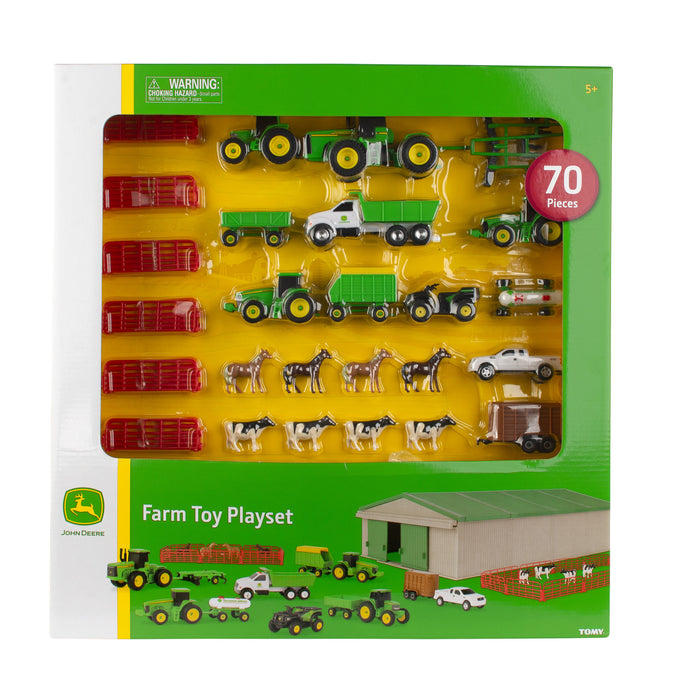 John Deere 70 Piece Farm Set