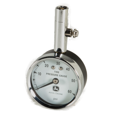 John Deere Dial Tire Pressure Gauge