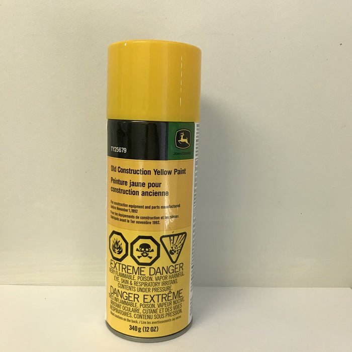 John Deere Old Construction Yellow Spray Paint - TY25679