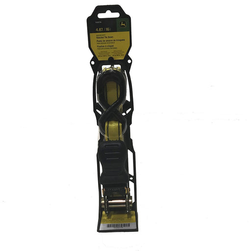 John Deere Ratchet Strap with S Hooks - 16 foot - TY25779