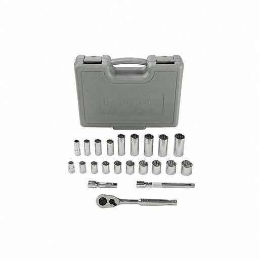 John Deere 22-Piece 3/8 inch Metric Socket Set