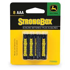 John Deere 8-AAA Strongbox Batteries - TY26866