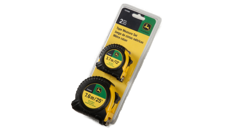 John Deere 2 Piece Tape Measure Set