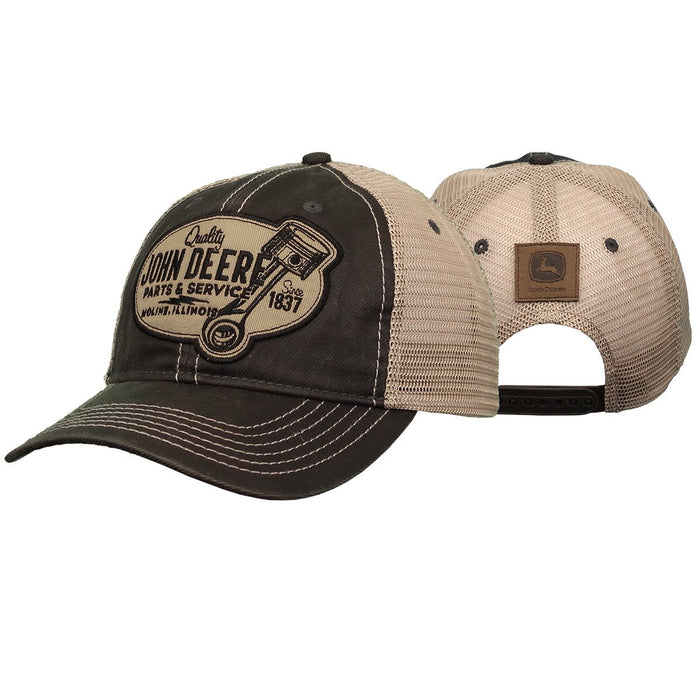 John Deere Mens Oxford Patch Cap