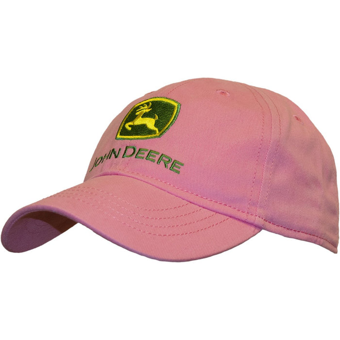 John Deere Girl Youth Logo Cap Pink