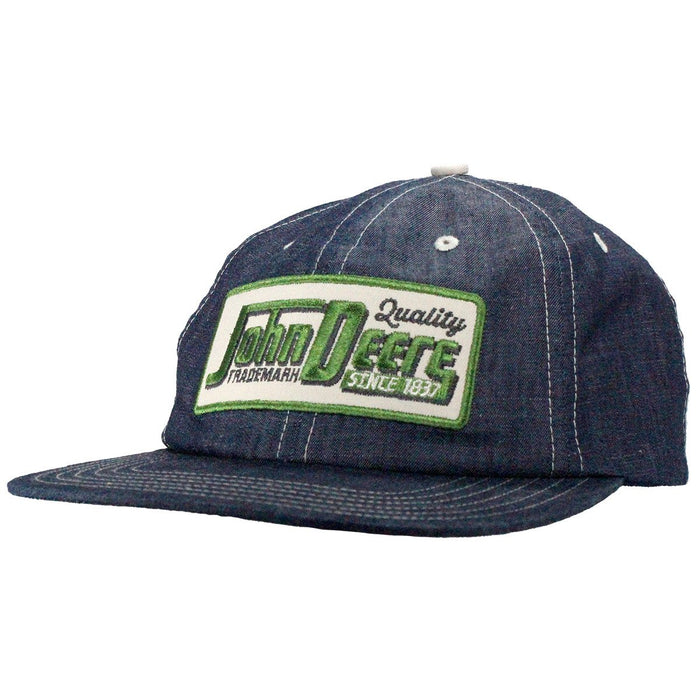 John Deere Mens Navy Patch Cap