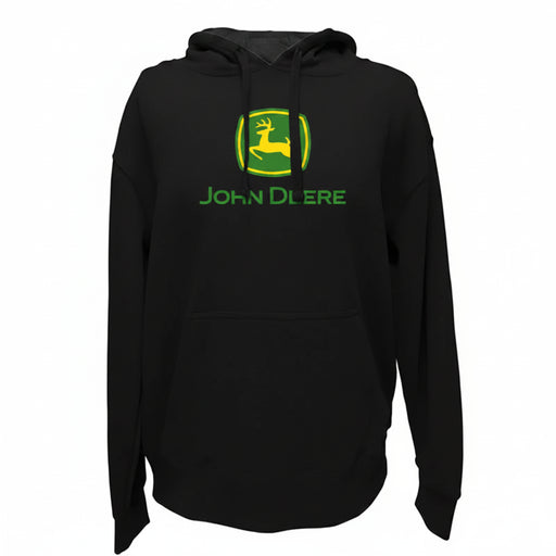 John Deere Mens Black TM Hoodie