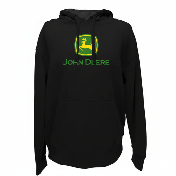 John Deere Mens Black TM Hoodie