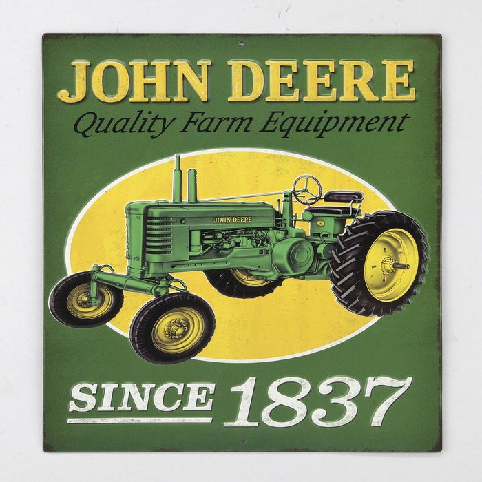 John Deere Tin Sign